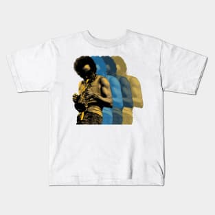 Vintage Miles Davis Rainbow Kids T-Shirt